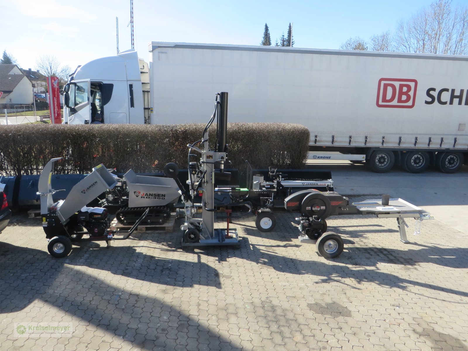 Holzhacker & Holzhäcksler tip Jansen BX-42 RS mit hydraulischem Einzug inkl. Gelenkwelle SOFORT VERFÜGBAR, Neumaschine in Feuchtwangen (Poză 7)