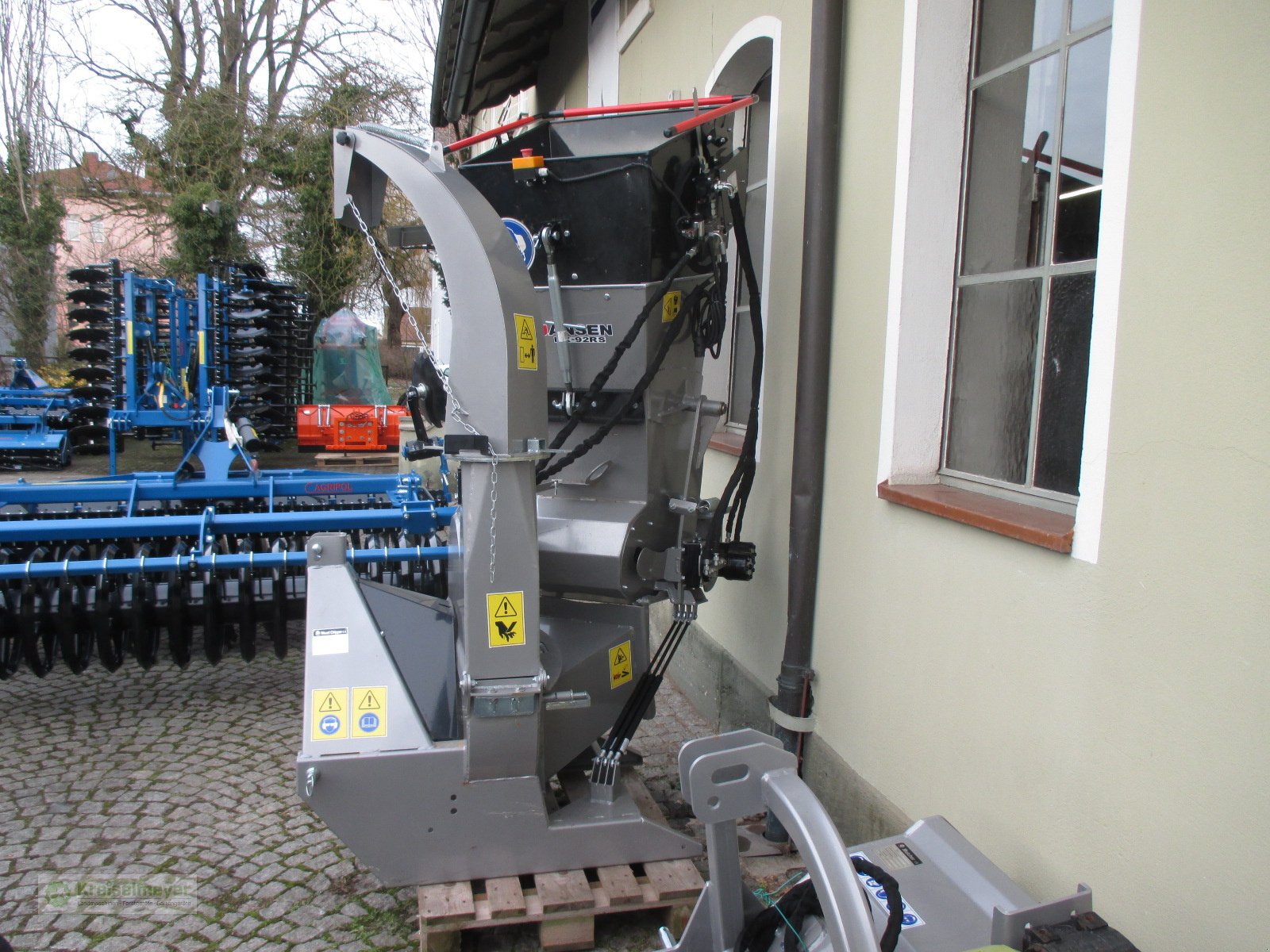 Holzhacker & Holzhäcksler Türe ait Jansen BX-92 RS mit hydr.Einzug, Neumaschine içinde Feuchtwangen (resim 2)