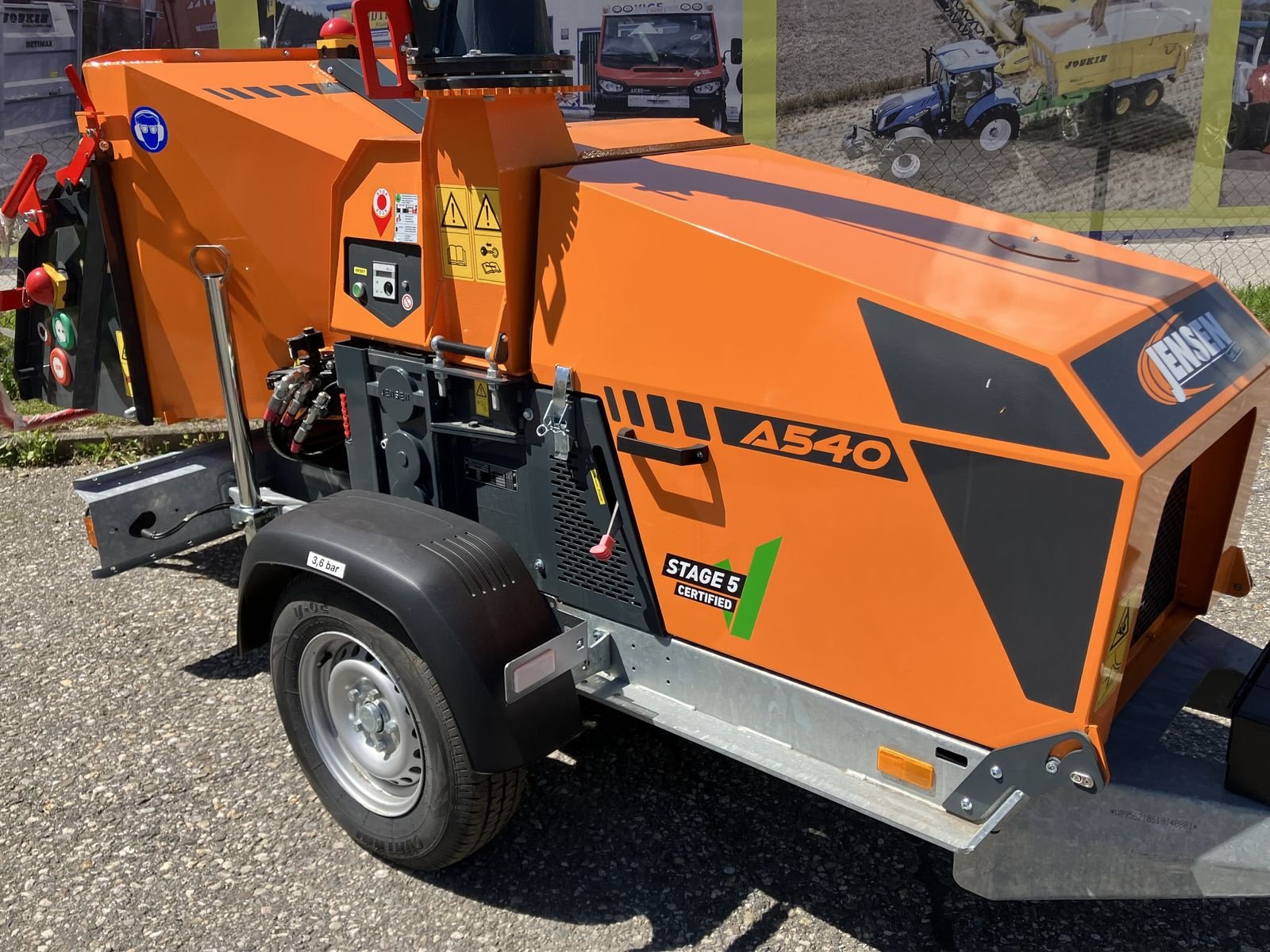 Holzhacker & Holzhäcksler tipa Jensen A 540, Gebrauchtmaschine u Villach (Slika 2)