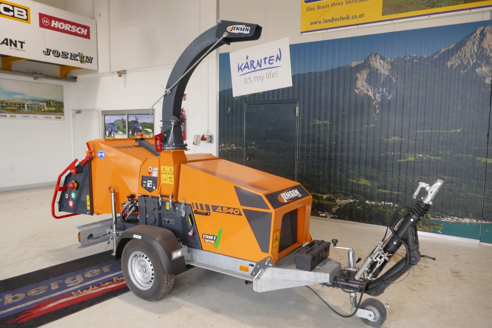 Holzhacker & Holzhäcksler of the type Jensen A 540, Gebrauchtmaschine in Villach (Picture 11)