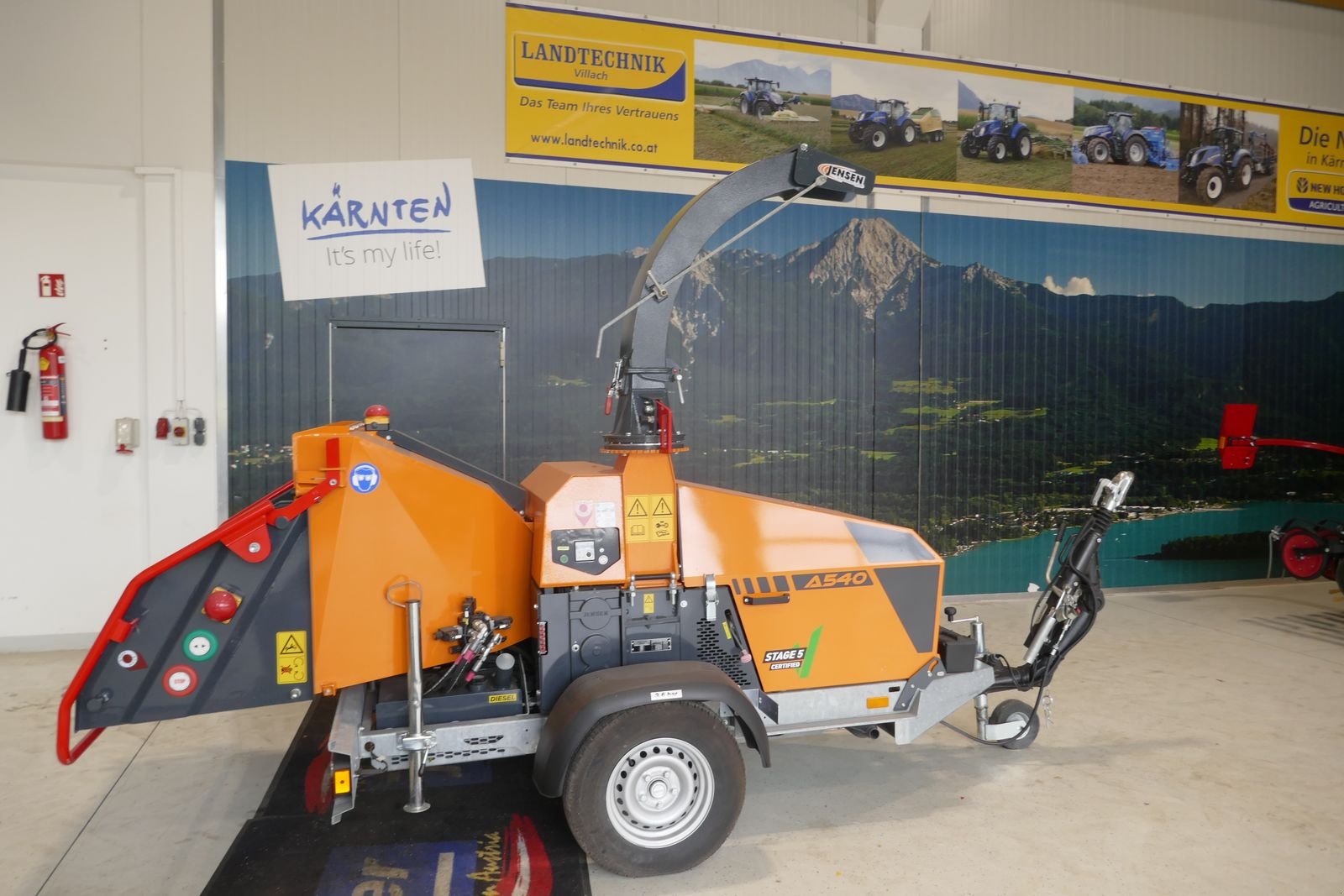 Holzhacker & Holzhäcksler of the type Jensen A 540, Gebrauchtmaschine in Villach (Picture 1)