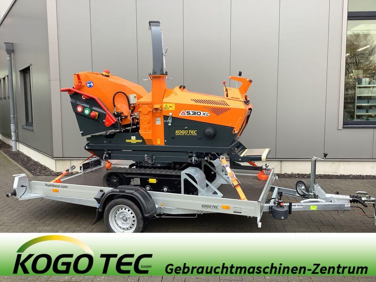 Holzhacker & Holzhäcksler des Typs Jensen A530XL, Neumaschine in Beckum (Bild 1)