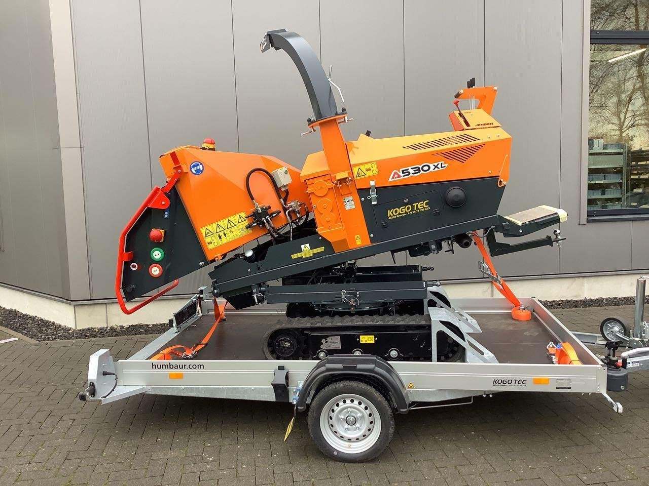 Holzhacker & Holzhäcksler des Typs Jensen A530XL, Neumaschine in Beckum (Bild 2)