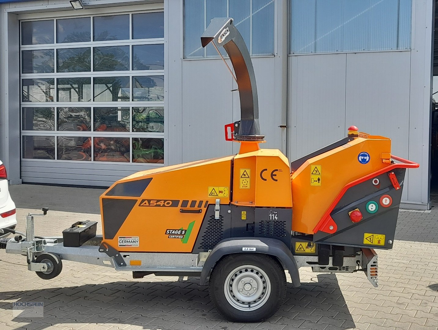 Holzhacker & Holzhäcksler van het type Jensen A540, Gebrauchtmaschine in Heidelberg - Rohrbach Süd (Foto 1)