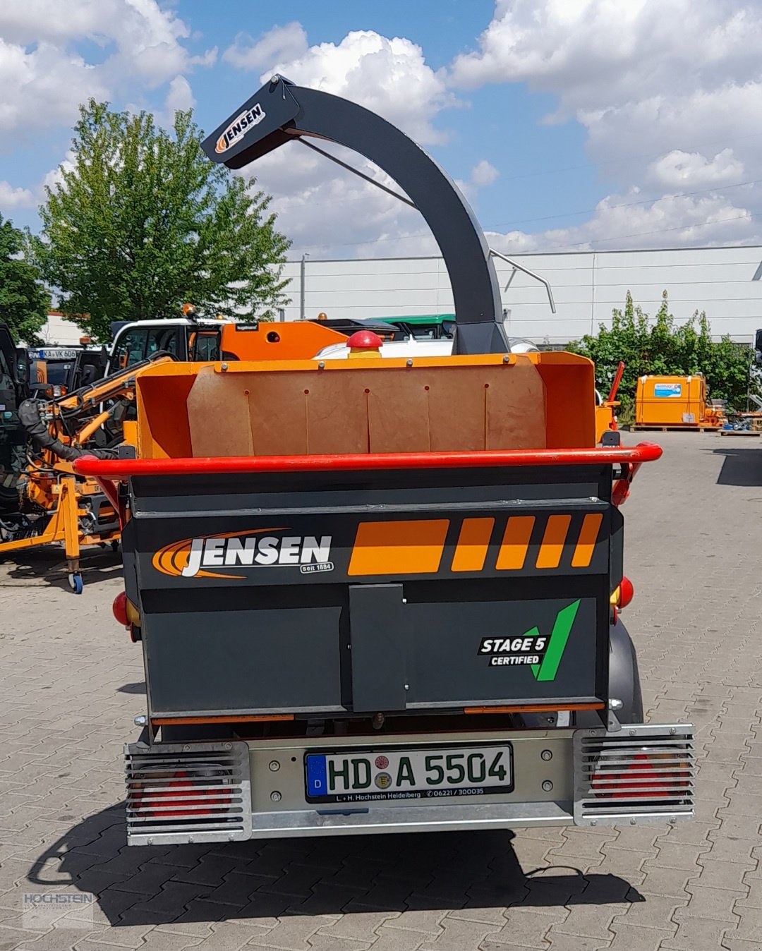 Holzhacker & Holzhäcksler van het type Jensen A540, Gebrauchtmaschine in Heidelberg - Rohrbach Süd (Foto 3)