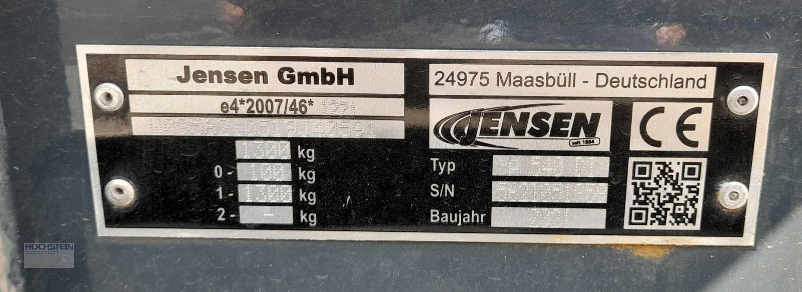 Holzhacker & Holzhäcksler van het type Jensen A540, Gebrauchtmaschine in Heidelberg - Rohrbach Süd (Foto 6)