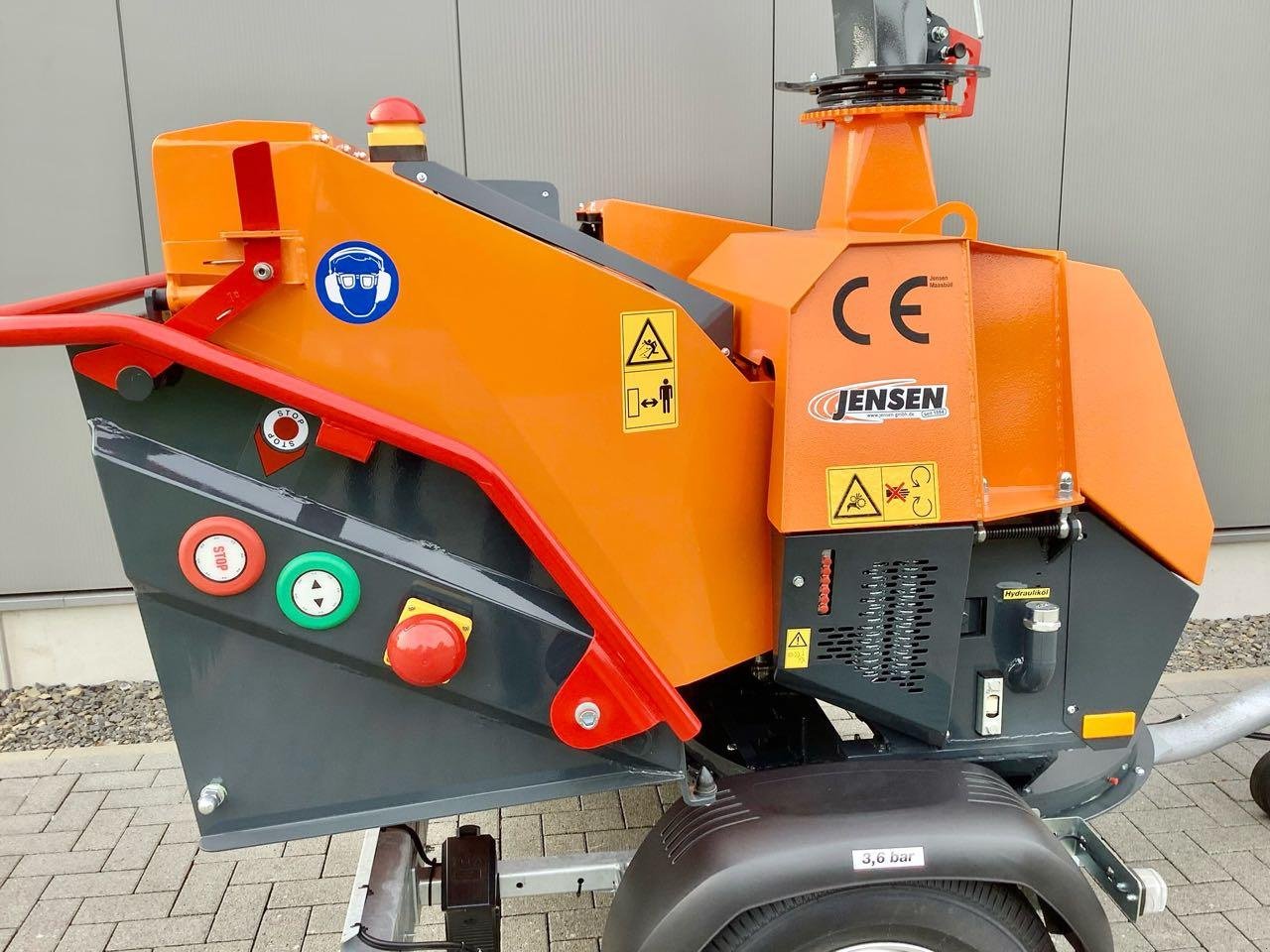 Holzhacker & Holzhäcksler типа Jensen A540, Gebrauchtmaschine в Beckum (Фотография 5)