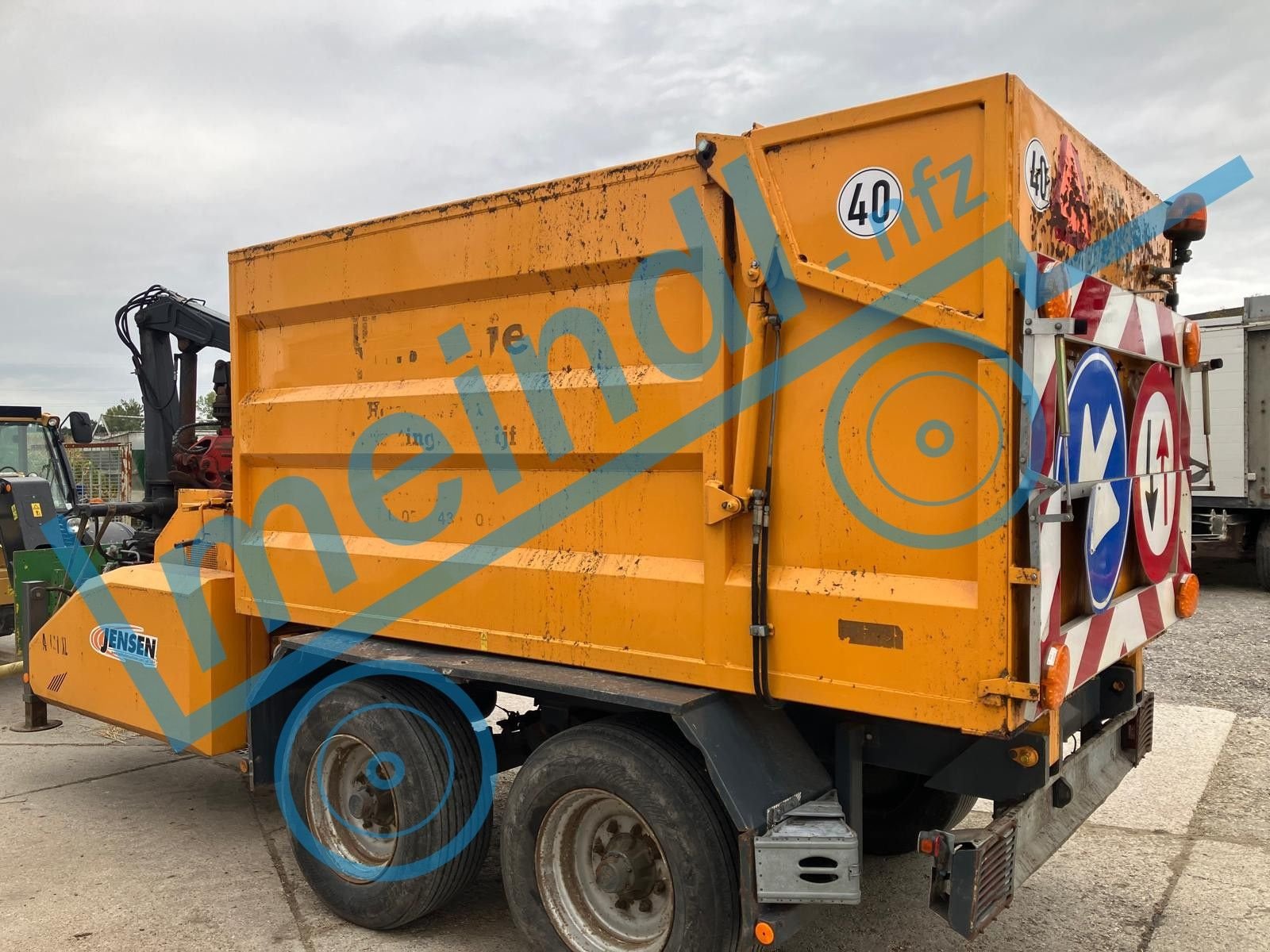 Holzhacker & Holzhäcksler Türe ait Jensen Holzhacker, Gebrauchtmaschine içinde Eferding (resim 6)