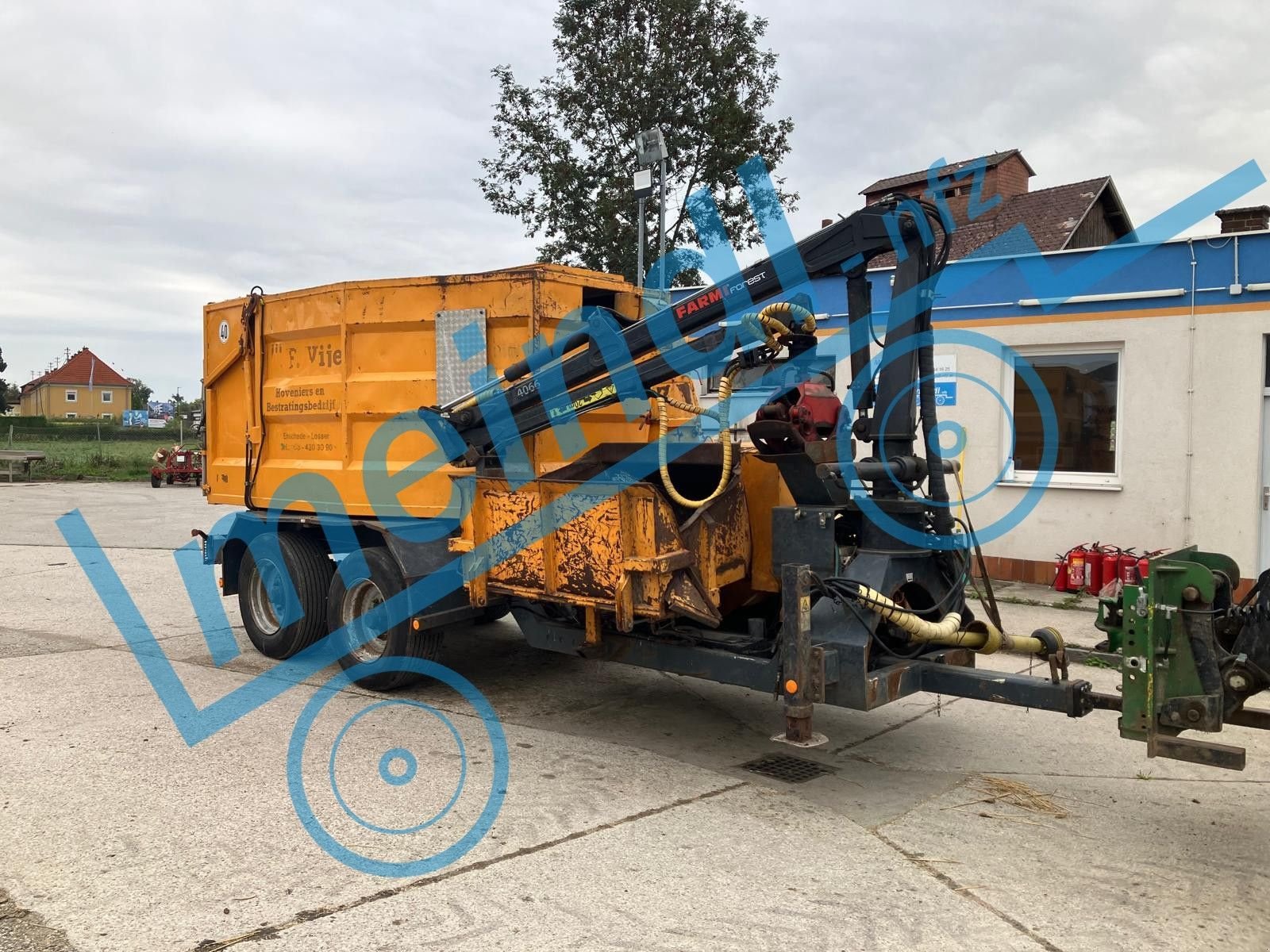 Holzhacker & Holzhäcksler Türe ait Jensen Holzhacker, Gebrauchtmaschine içinde Eferding (resim 1)