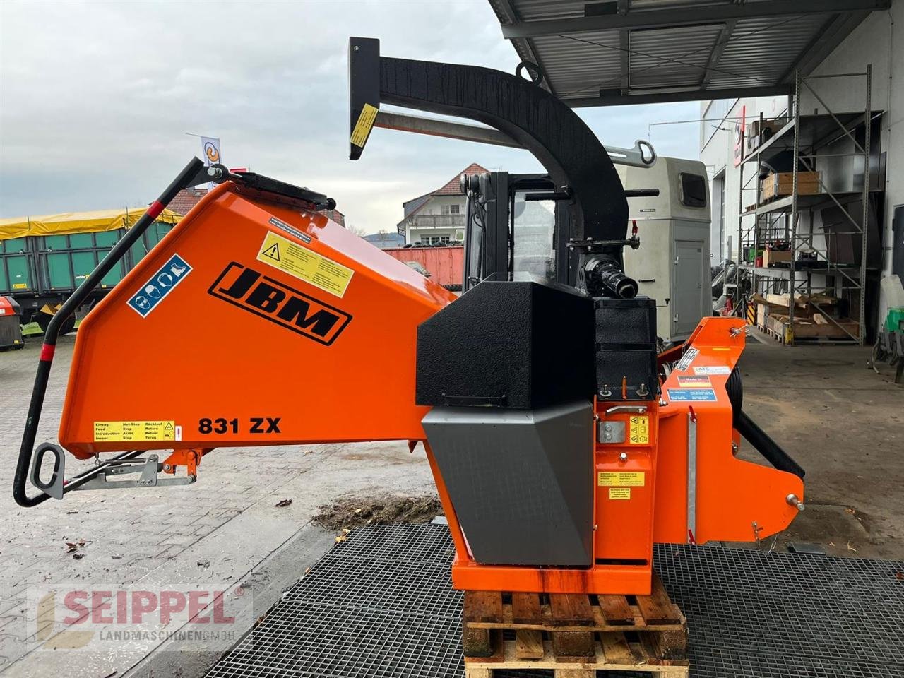 Holzhacker & Holzhäcksler типа Jensen JBM 831 ZX Zapfwellenhäcksler, Gebrauchtmaschine в Groß-Umstadt (Фотография 2)