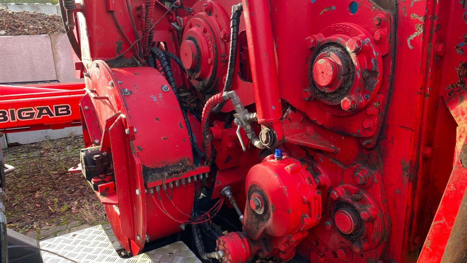 Holzhacker & Holzhäcksler Türe ait Jenz 360 jenz 360 + alsidig flisvogn + Valtra T 234, Gebrauchtmaschine içinde Holstebro (resim 7)