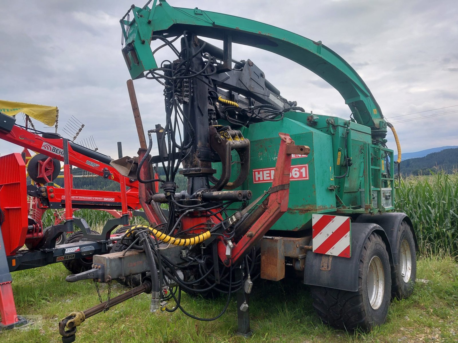 Holzhacker & Holzhäcksler des Typs Jenz HEM 561, Gebrauchtmaschine in Drachselsried (Bild 1)