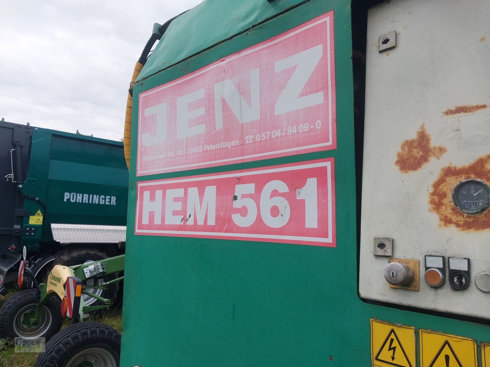 Holzhacker & Holzhäcksler des Typs Jenz HEM 561, Gebrauchtmaschine in Drachselsried (Bild 13)