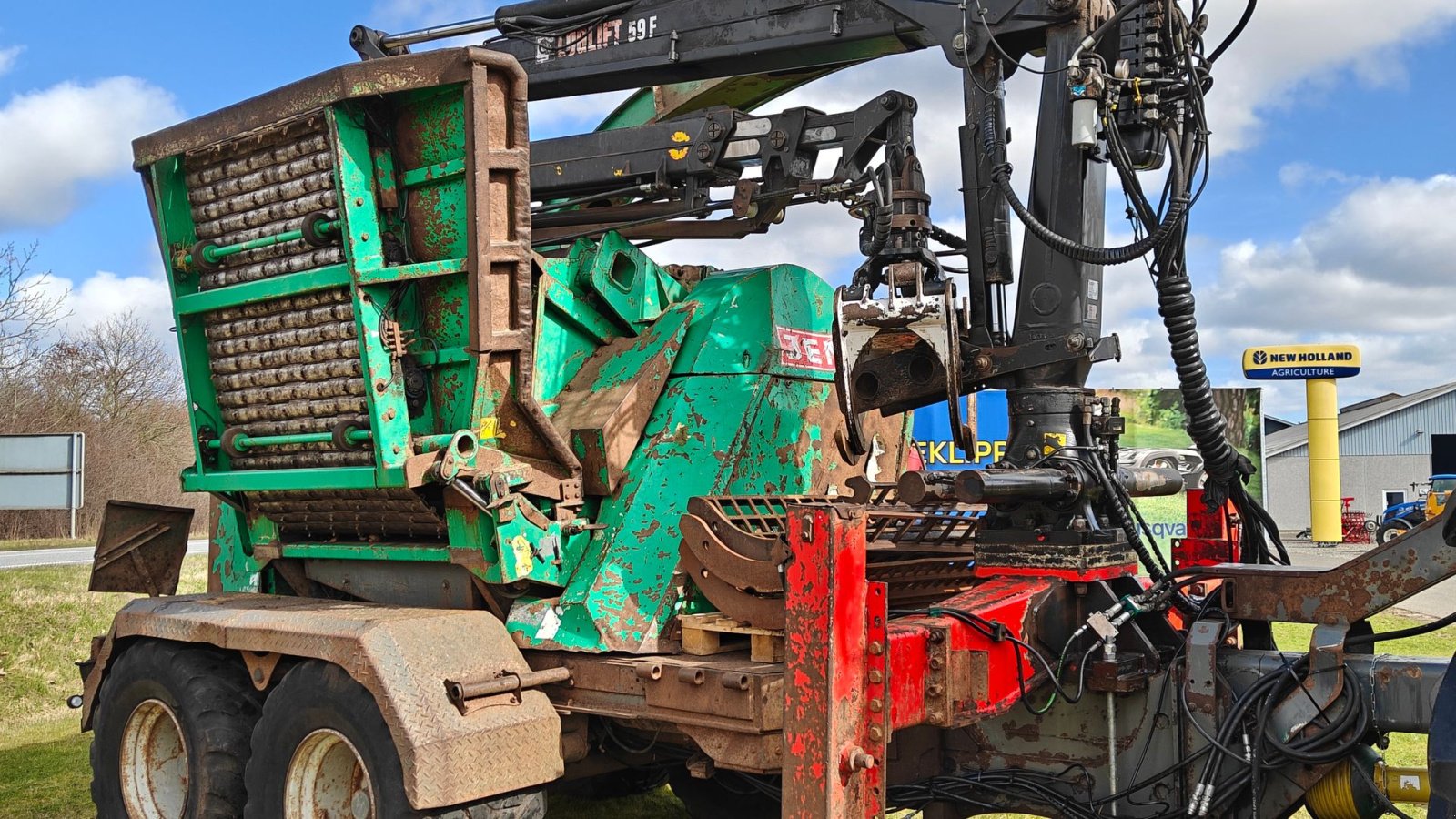 Holzhacker & Holzhäcksler del tipo Jenz HEM 581 Z, Gebrauchtmaschine en Holstebro (Imagen 4)