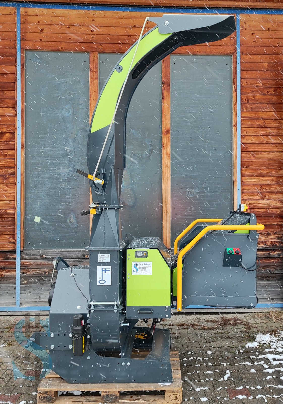 Holzhacker & Holzhäcksler Türe ait Junkkari HJ 262 GT, Neumaschine içinde Dietramszell (resim 2)