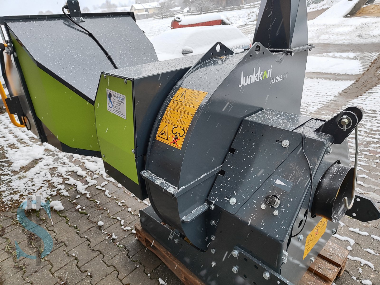 Holzhacker & Holzhäcksler Türe ait Junkkari HJ 262 GT, Neumaschine içinde Dietramszell (resim 4)