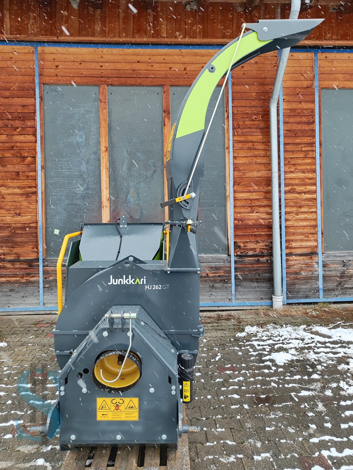 Holzhacker & Holzhäcksler Türe ait Junkkari HJ 262 GT, Neumaschine içinde Dietramszell (resim 13)