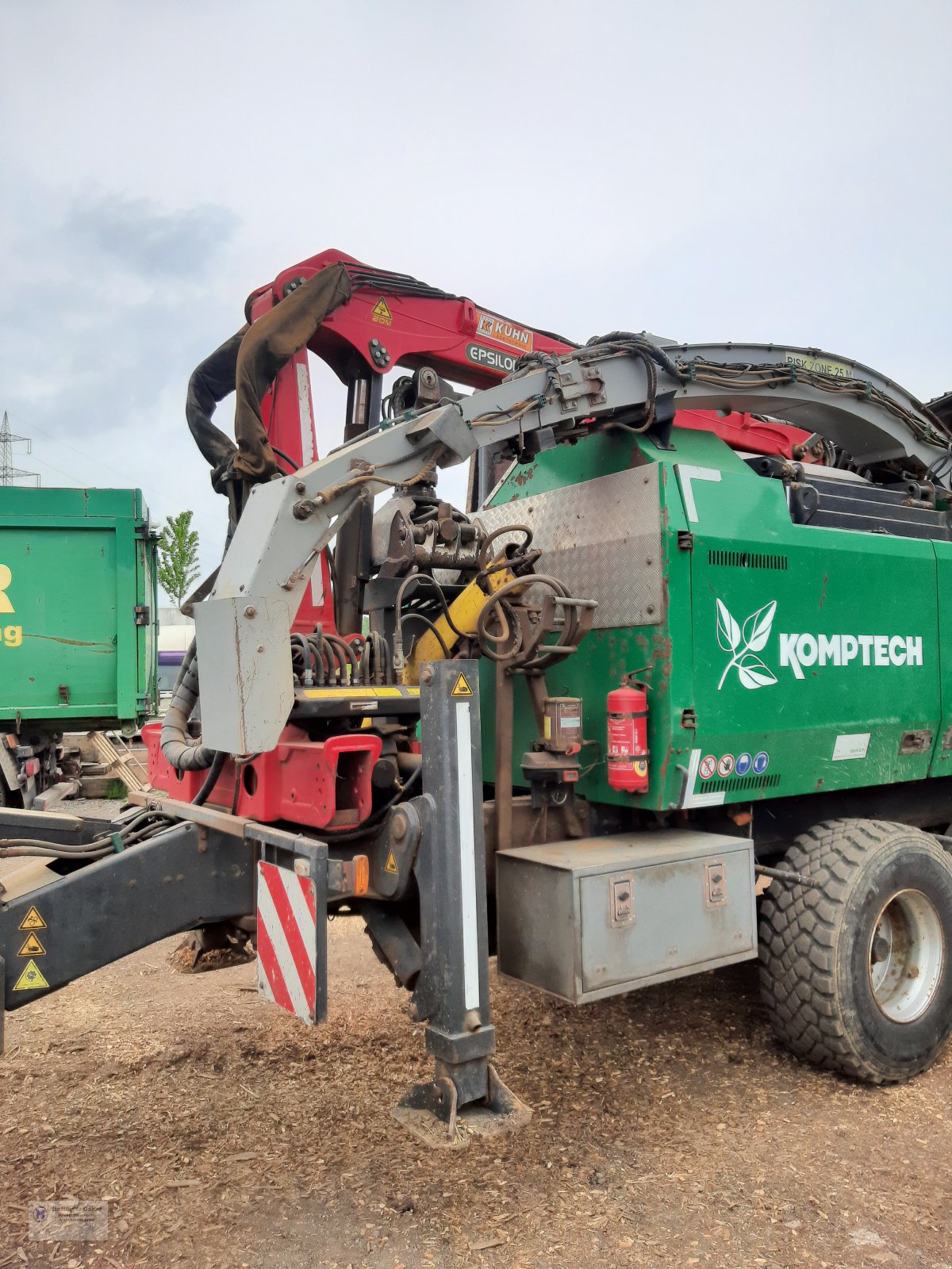 Holzhacker & Holzhäcksler Türe ait Komptech Chippo 510 C, Gebrauchtmaschine içinde Aistersheim (resim 3)