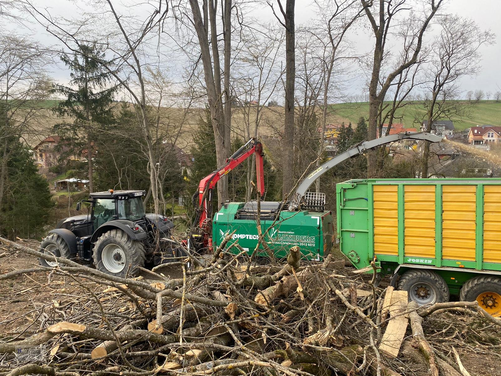 Holzhacker & Holzhäcksler Türe ait Komptech Chippo 510 C, Gebrauchtmaschine içinde Aistersheim (resim 4)