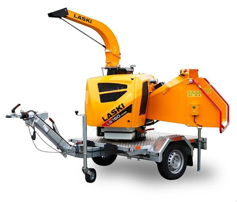 Holzhacker & Holzhäcksler Türe ait laski Holzschredder Holzhäcksler Holzhacker Buschholzhäcksler, Gebrauchtmaschine içinde Schmallenberg (resim 6)