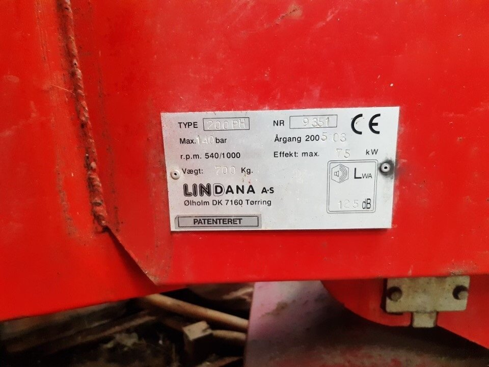 Holzhacker & Holzhäcksler des Typs Linddana 200PH, Gebrauchtmaschine in Ringe (Bild 4)