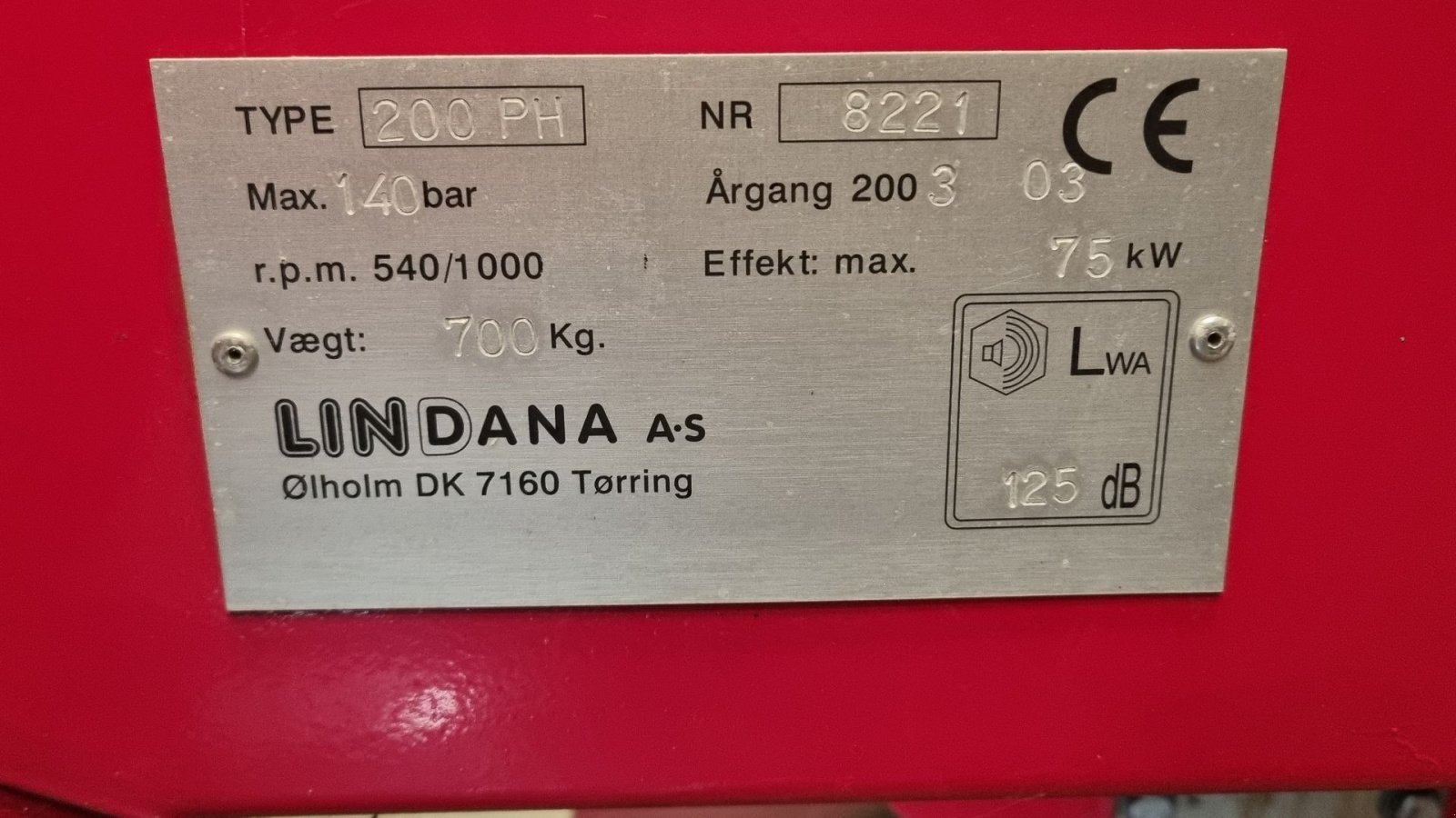 Holzhacker & Holzhäcksler a típus Linddana TP200M PTO TRÆK, Gebrauchtmaschine ekkor: Otterup (Kép 6)