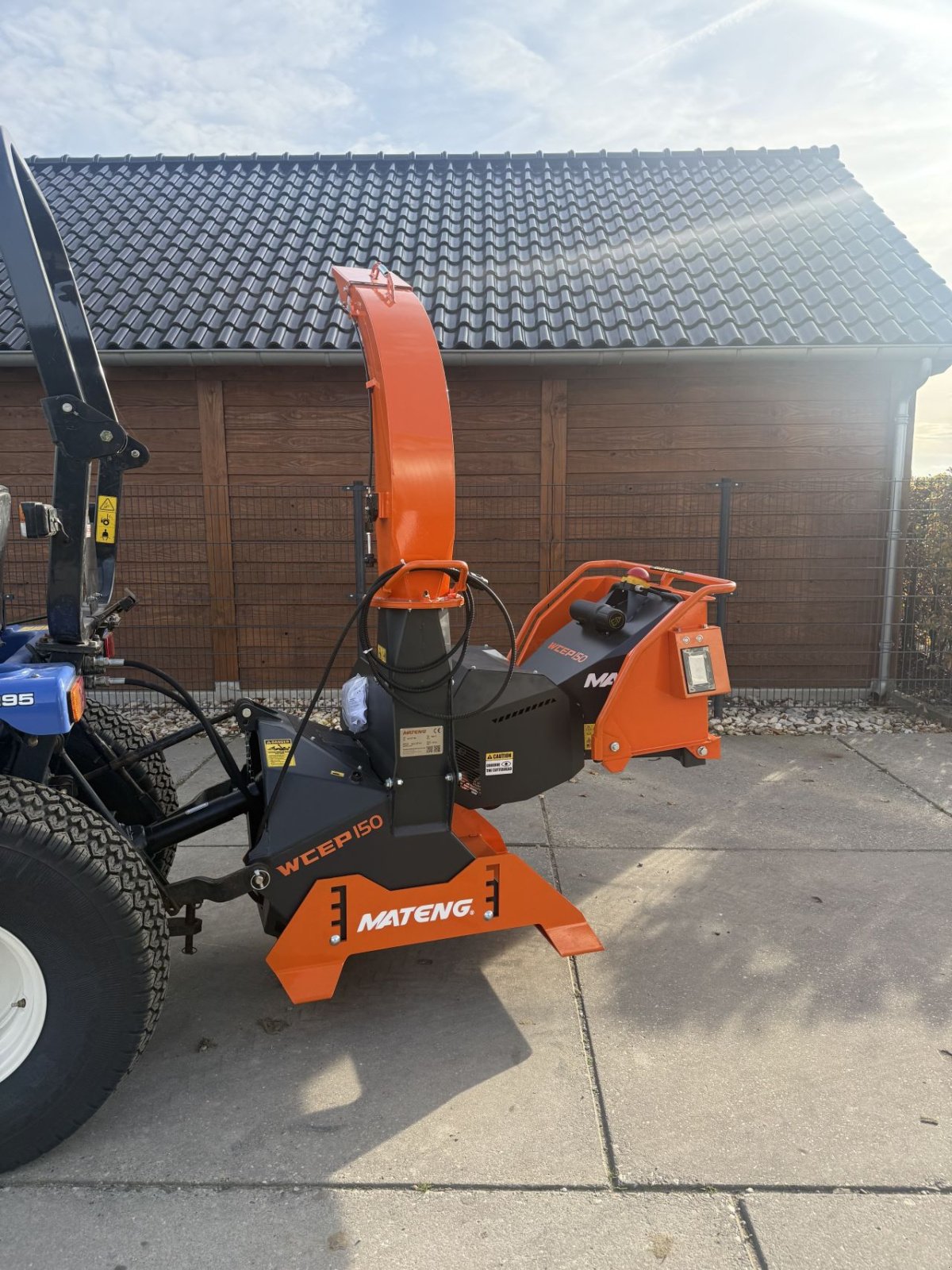 Holzhacker & Holzhäcksler typu Mateng Wcep150, Gebrauchtmaschine w Wadenoijen (Zdjęcie 3)