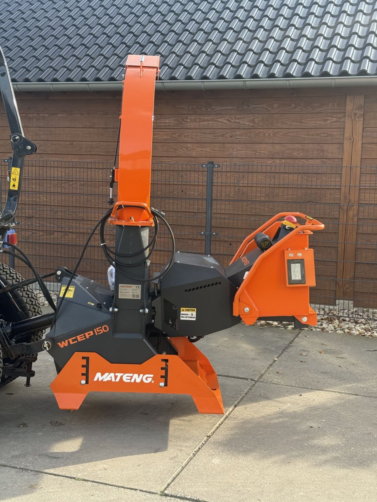 Holzhacker & Holzhäcksler typu Mateng Wcep150, Gebrauchtmaschine w Wadenoijen (Zdjęcie 4)