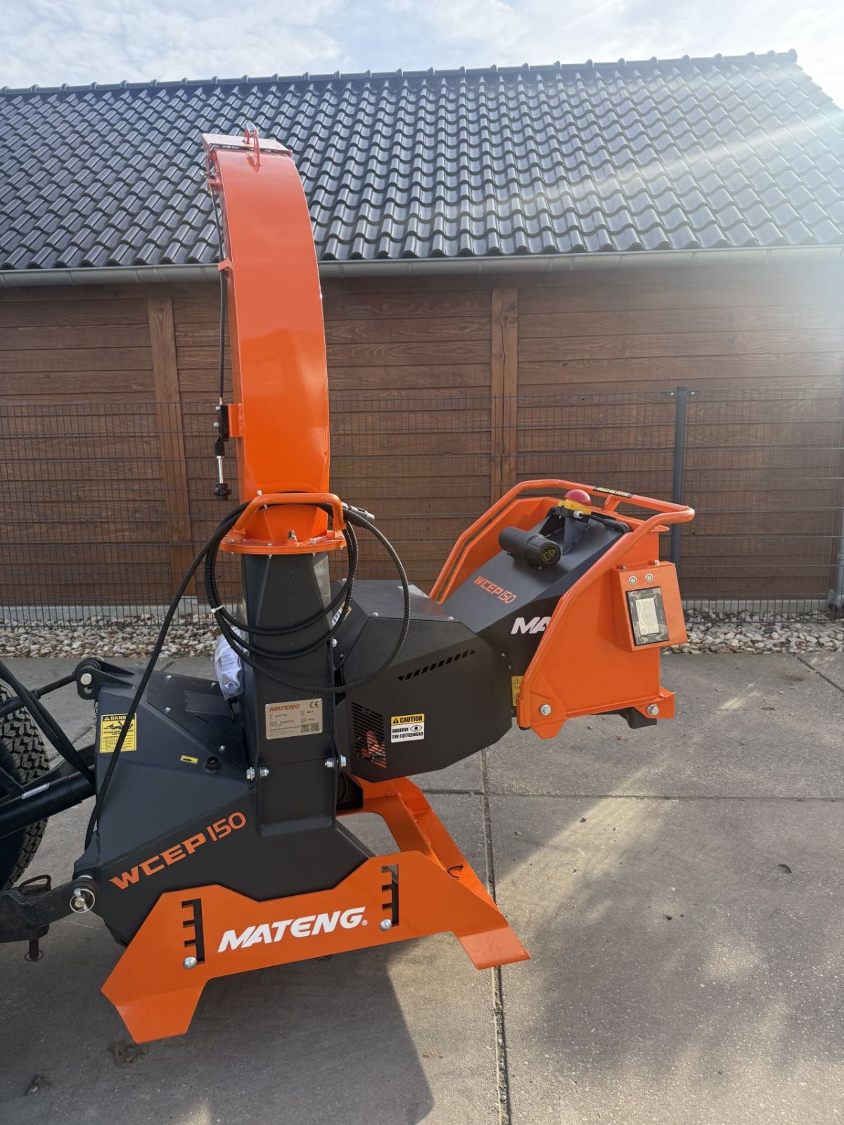 Holzhacker & Holzhäcksler typu Mateng Wcep150, Gebrauchtmaschine w Wadenoijen (Zdjęcie 1)