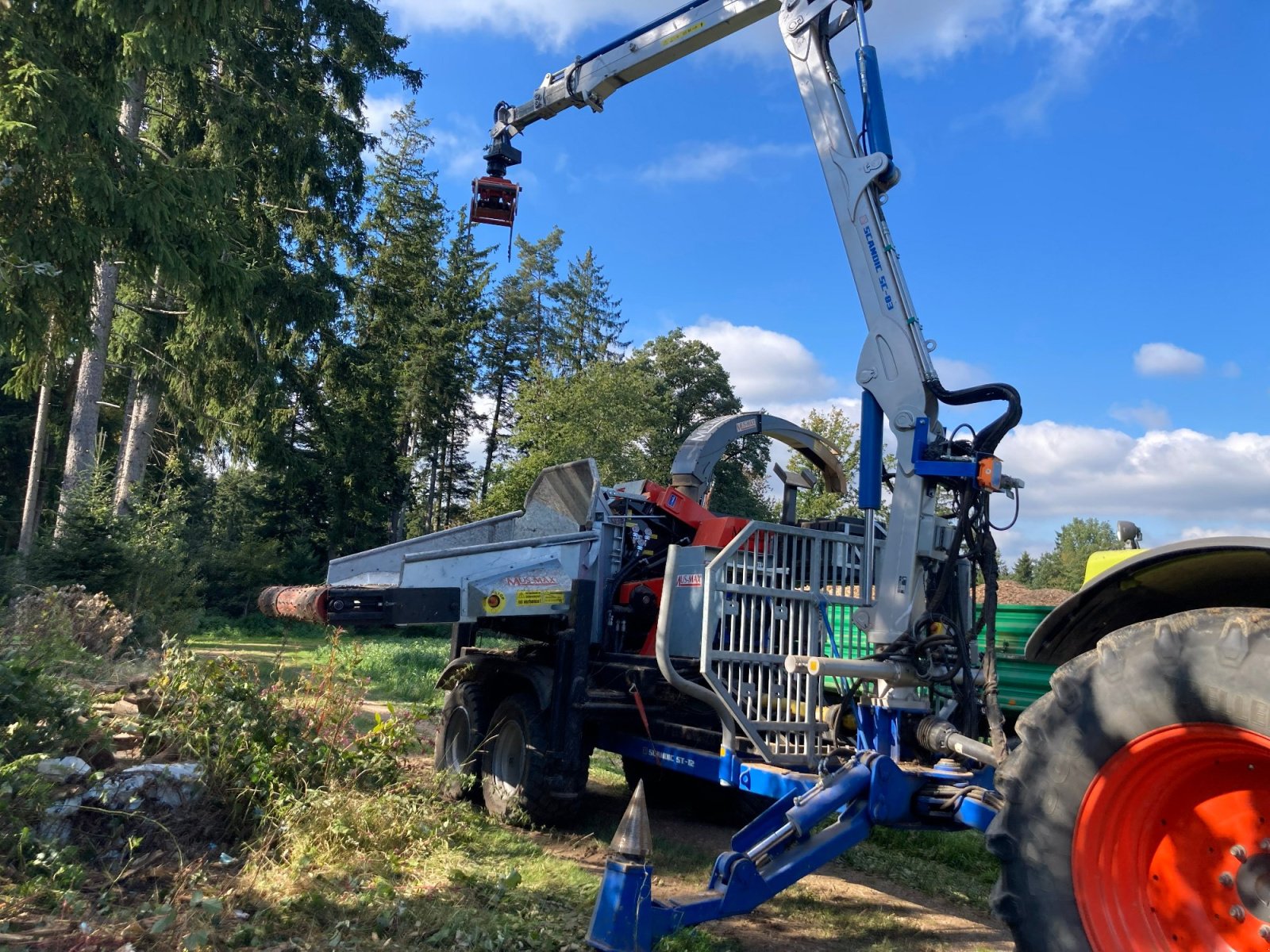 Holzhacker & Holzhäcksler tipa MUS MAX Wood Terminator 8, Gebrauchtmaschine u Arnstorf (Slika 1)