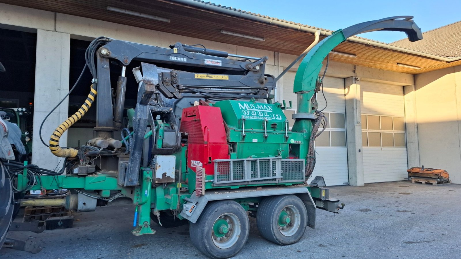 Holzhacker & Holzhäcksler Türe ait MUS MAX WT 10, Gebrauchtmaschine içinde Feldkirchen bei Graz (resim 1)