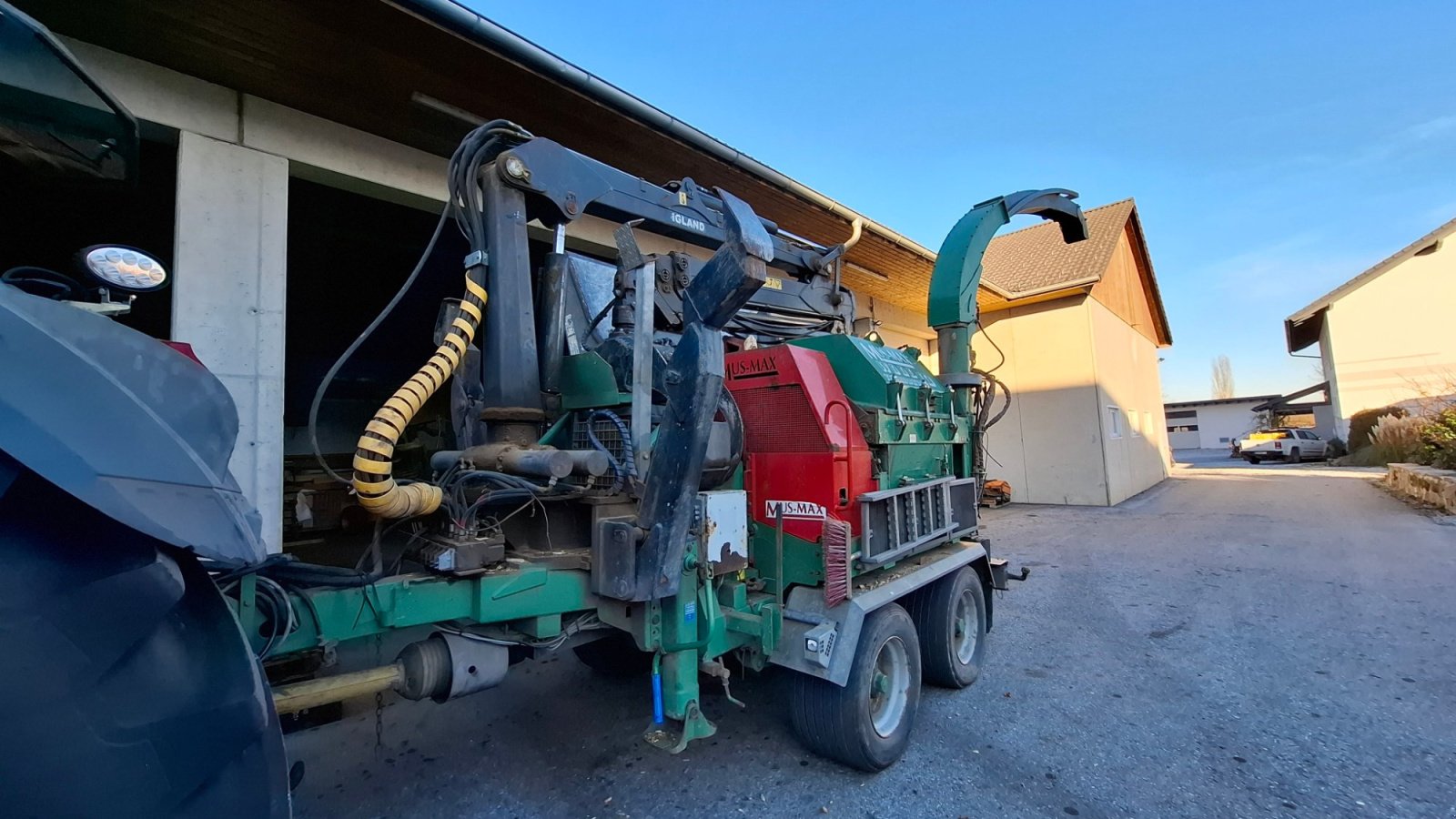 Holzhacker & Holzhäcksler Türe ait MUS MAX WT 10, Gebrauchtmaschine içinde Feldkirchen bei Graz (resim 2)