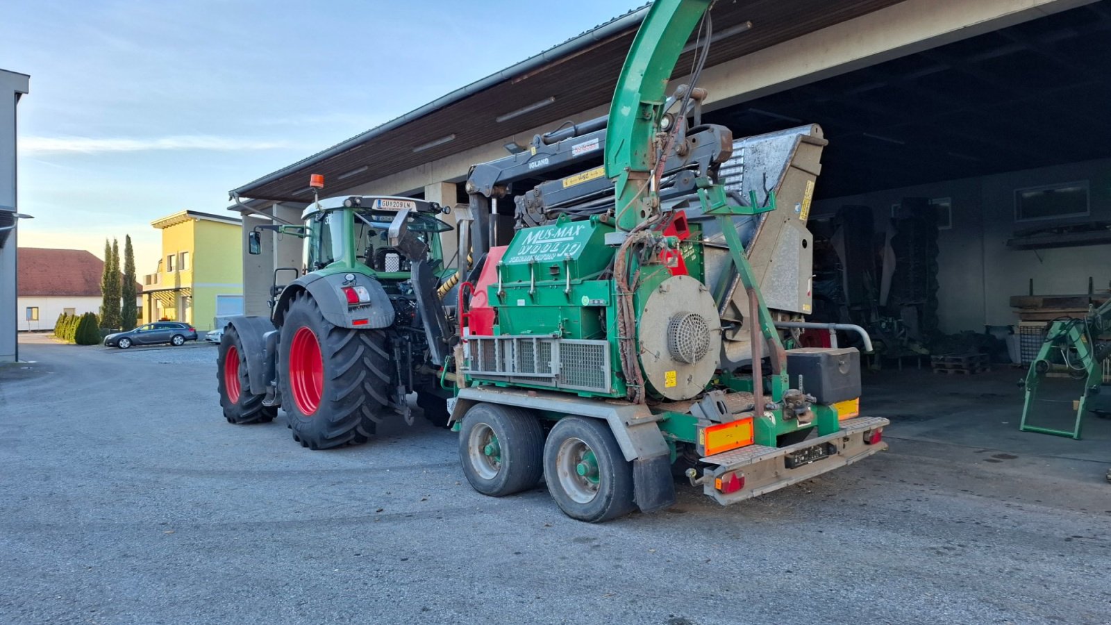 Holzhacker & Holzhäcksler Türe ait MUS MAX WT 10, Gebrauchtmaschine içinde Feldkirchen bei Graz (resim 3)
