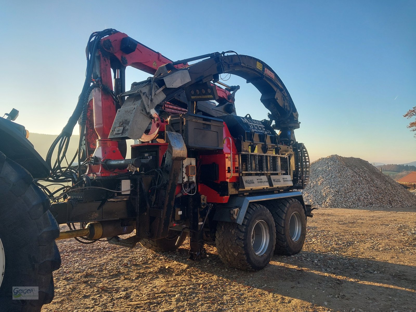 Holzhacker & Holzhäcksler des Typs MUS MAX WT 11, Gebrauchtmaschine in Drachselsried (Bild 1)