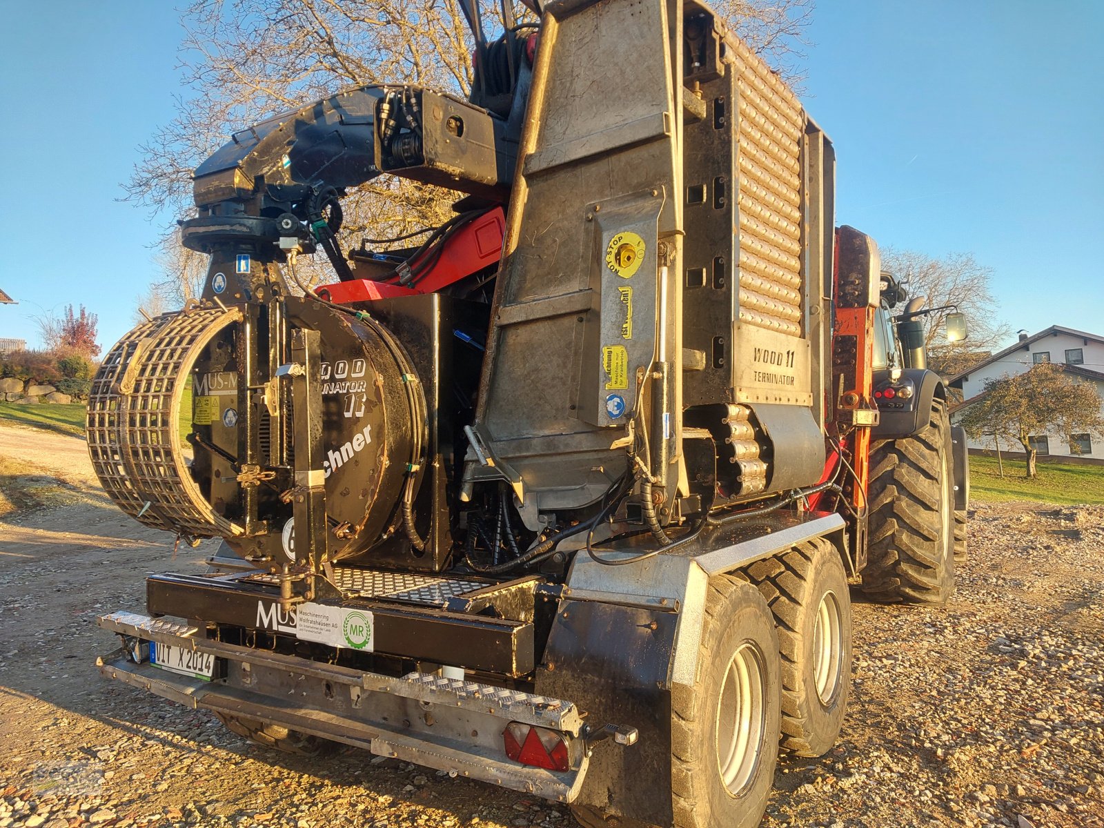 Holzhacker & Holzhäcksler des Typs MUS MAX WT 11, Gebrauchtmaschine in Drachselsried (Bild 10)