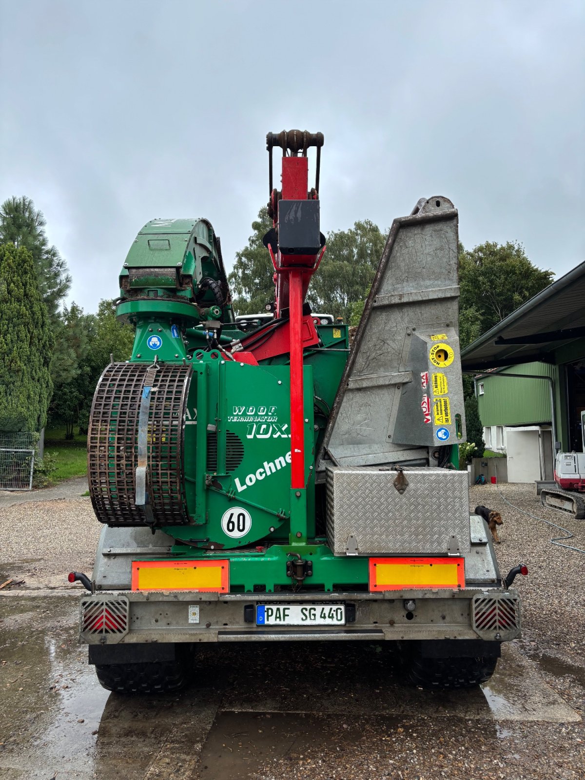 Holzhacker & Holzhäcksler of the type MusMax Holzhacker WT10 XL, Gebrauchtmaschine in Wolnzach (Picture 2)