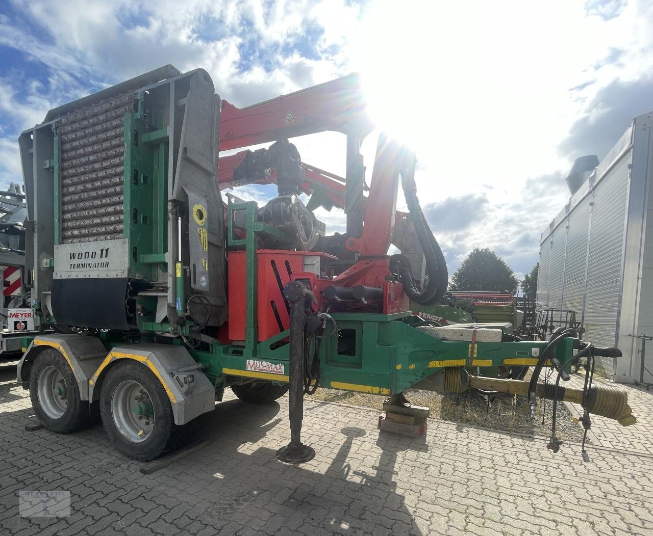 Holzhacker & Holzhäcksler typu MusMax WT 11 Z, Gebrauchtmaschine w Pragsdorf (Zdjęcie 2)