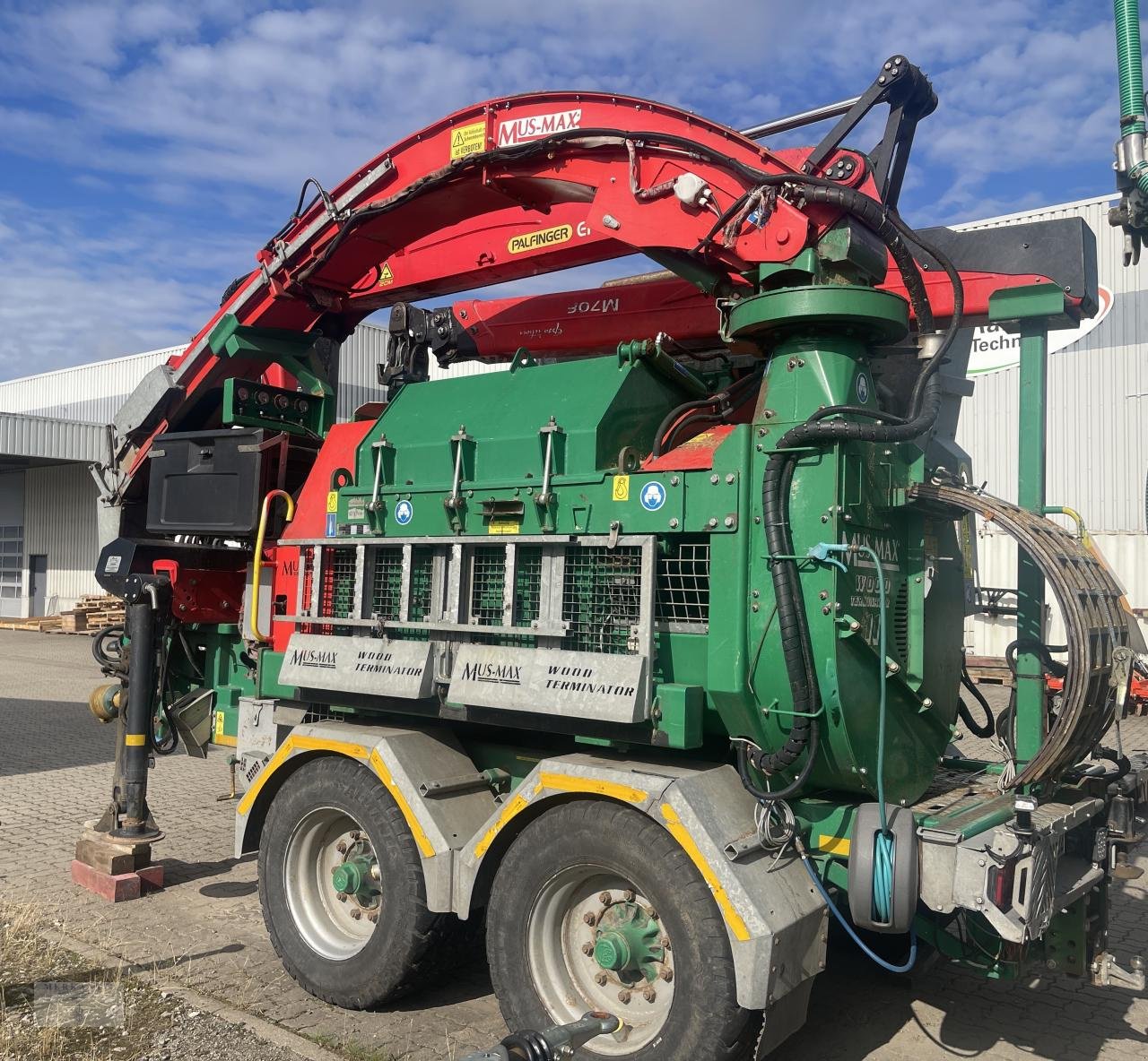 Holzhacker & Holzhäcksler typu MusMax WT 11 Z, Gebrauchtmaschine w Pragsdorf (Zdjęcie 6)