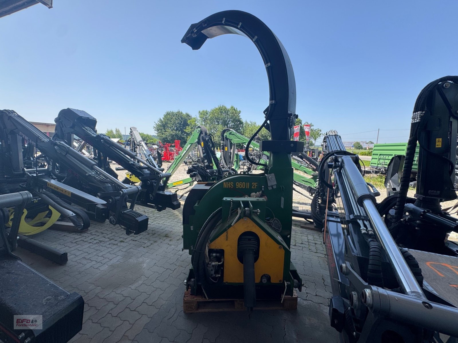 Holzhacker & Holzhäcksler Türe ait NHS 960 II 2F, Gebrauchtmaschine içinde Bad Grönenbach (resim 2)