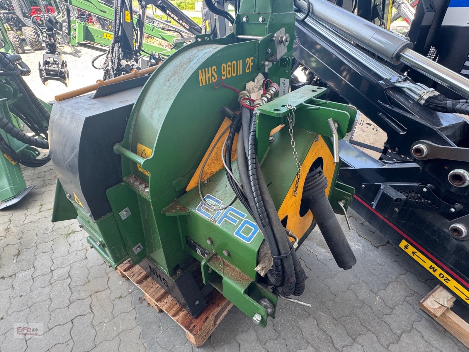 Holzhacker & Holzhäcksler Türe ait NHS 960 II 2F, Gebrauchtmaschine içinde Bad Grönenbach (resim 5)