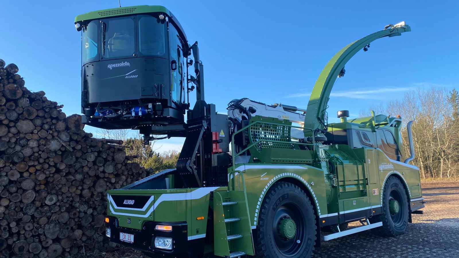 Holzhacker & Holzhäcksler Türe ait Pezzolato Allroad, Gebrauchtmaschine içinde Holstebro (resim 5)