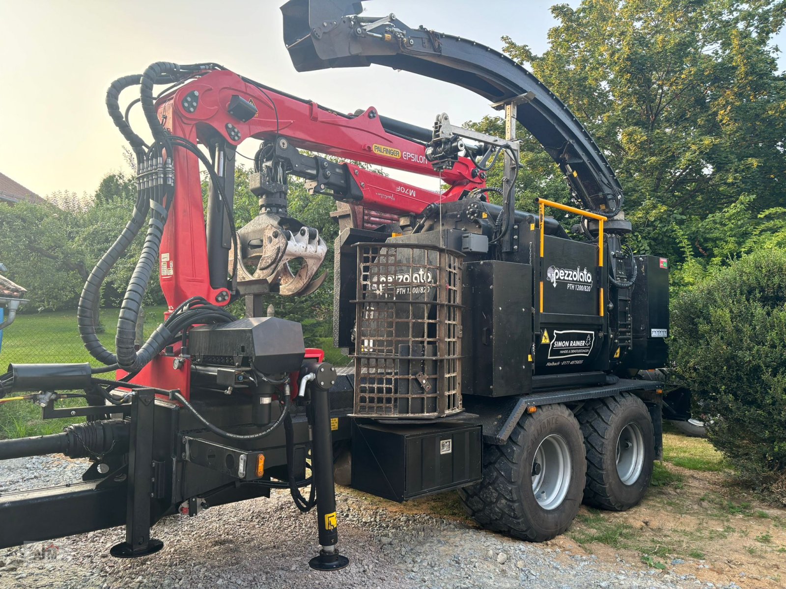 Holzhacker & Holzhäcksler typu Pezzolato PTH 820-1200, Gebrauchtmaschine v Bodenwöhr/ Taxöldern (Obrázek 1)