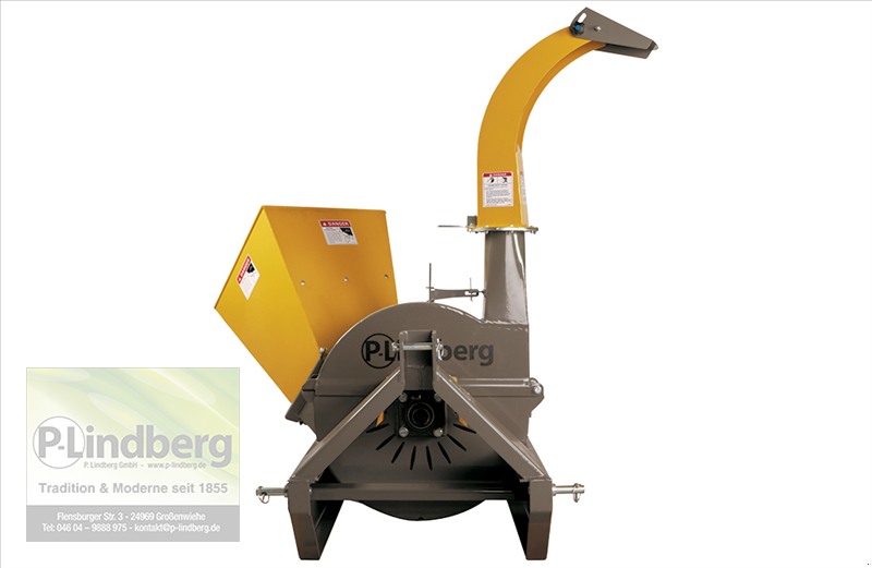 Holzhacker & Holzhäcksler des Typs P.Lindberg GmbH Häcksler 3-Punkt-Aufnahme Kat. 1 Traktor Zapfwelle schwenkbar Auswurfschacht Äste Ø100mm BX42S, Neumaschine in Großenwiehe (Bild 1)