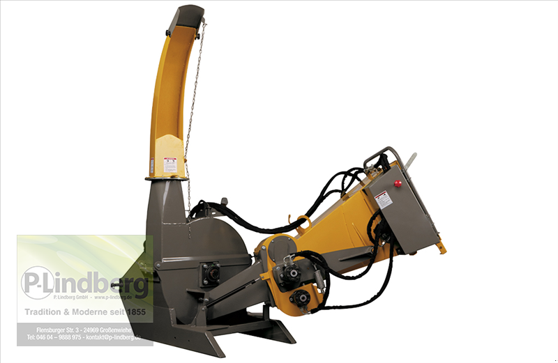 Holzhacker & Holzhäcksler des Typs P.Lindberg GmbH Häcksler Zapfwellenantrieb Traktor hydraulischer Einzug Auswurf schwenkbar Äste Ø150mm BX62RD, Neumaschine in Großenwiehe (Bild 2)