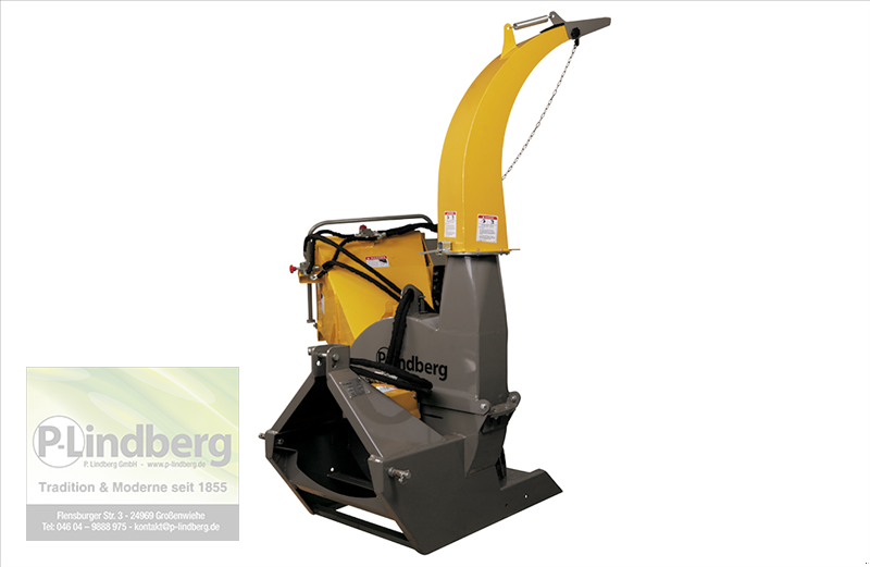 Holzhacker & Holzhäcksler des Typs P.Lindberg GmbH Häcksler Zapfwellenantrieb Traktor hydraulischer Einzug Auswurf schwenkbar Äste Ø150mm BX62RD, Neumaschine in Großenwiehe (Bild 3)