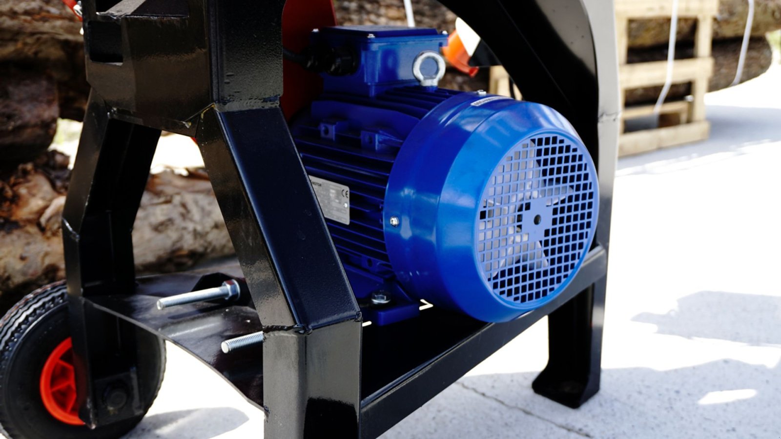 Holzhacker & Holzhäcksler typu Remet Elektrisk Træhugger Re 80, Gebrauchtmaschine w Vinderup (Zdjęcie 8)