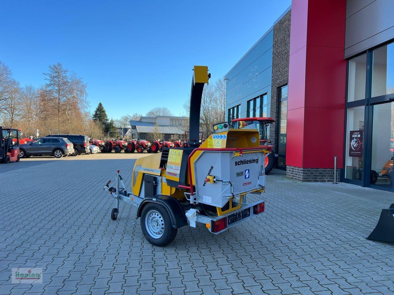 Holzhacker & Holzhäcksler des Typs Schliesing 175MX-D Power Control & Normalschnitt, Mietmaschine in Bakum (Bild 2)