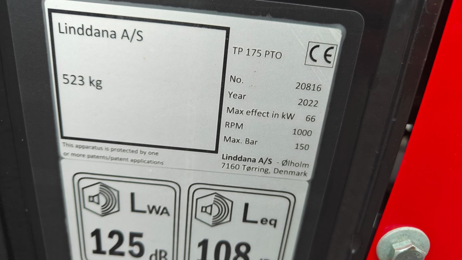 Holzhacker & Holzhäcksler des Typs Sonstige 175 PTO KUN 59 timer, Gebrauchtmaschine in Holstebro (Bild 5)