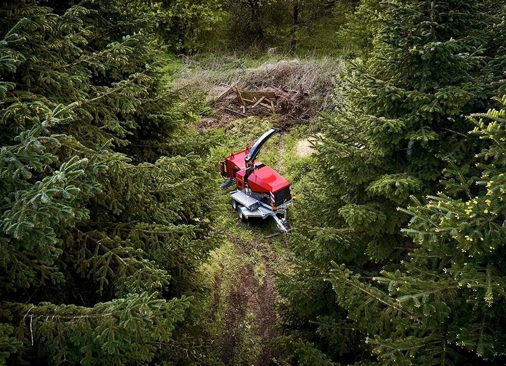 Holzhacker & Holzhäcksler Türe ait Sonstige 215 MOBIL T m. TP Pilot+, Hatz m. DPF 59 hk, tandemtrailer og 270 graders drejekrans, Gebrauchtmaschine içinde Holstebro (resim 13)