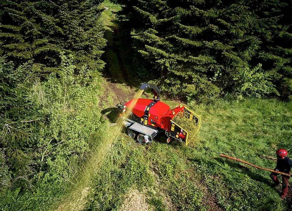 Holzhacker & Holzhäcksler Türe ait Sonstige 215 MOBIL T m. TP Pilot+, Hatz m. DPF 59 hk, tandemtrailer og 270 graders drejekrans, Gebrauchtmaschine içinde Holstebro (resim 11)